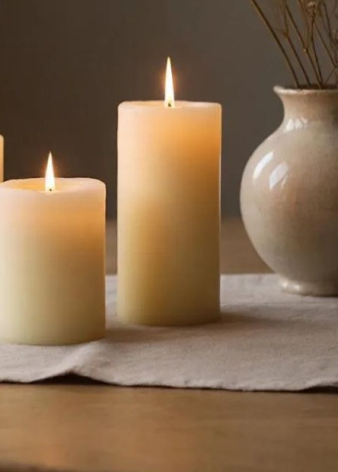 Мастер-класс "Частичка души" (Свеча из вощины)